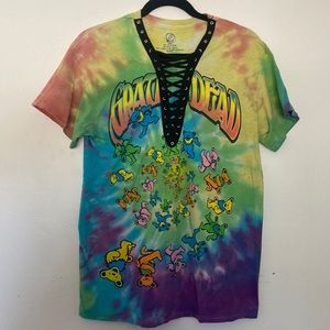 Medium retro tie dye Greatful Dead festival t-shirt